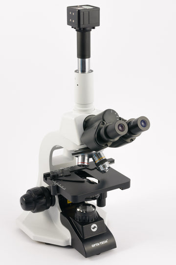 Mikroskop biologiczny MB-100 z kamerą 5 Mpx USB