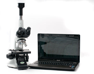 Mikroskop biologiczny MB-100 z kamerą 5 Mpx USB