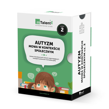 Zdjęcie produktu mTalent Autyzm - Mowa w kontekście społecznym cz. 2