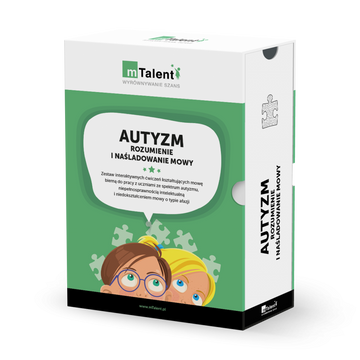 Zdjęcie produktu mTalent AUTYZM - Rozumienie i naśladowanie mowy