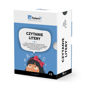 Zdjęcie produktu mTalent Czytanie - LITERY