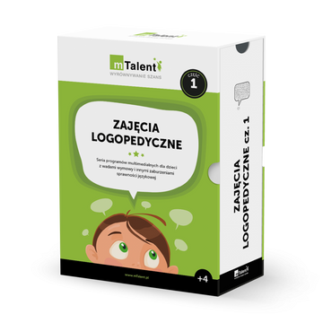 Zdjęcie produktu mTalent Zajęcia logopedyczne cz.1