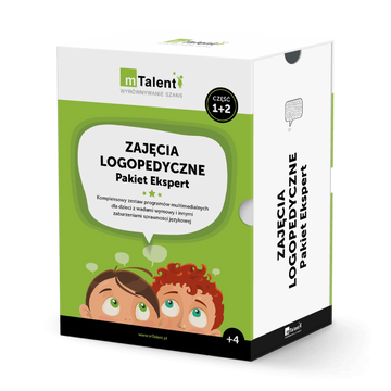 Zdjęcie produktu mTalent Zajęcia logopedyczne - pakiet EKSPERT