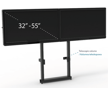 Zdjęcie produktu Uchwyt wall to floor Winda DIMASA MINI-W-DUO motor