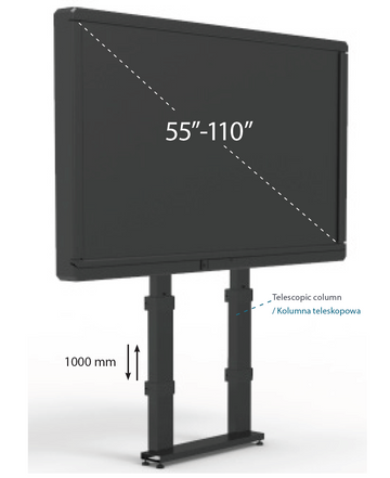Zdjęcie produktu Uchwyt wall to floor Winda DIMASA XL-W-2 motor