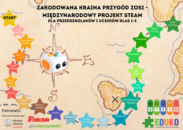 Zakodowana kraina przygód Zosi – małej nauczycielki – Międzynarodowy Projekt STEAM