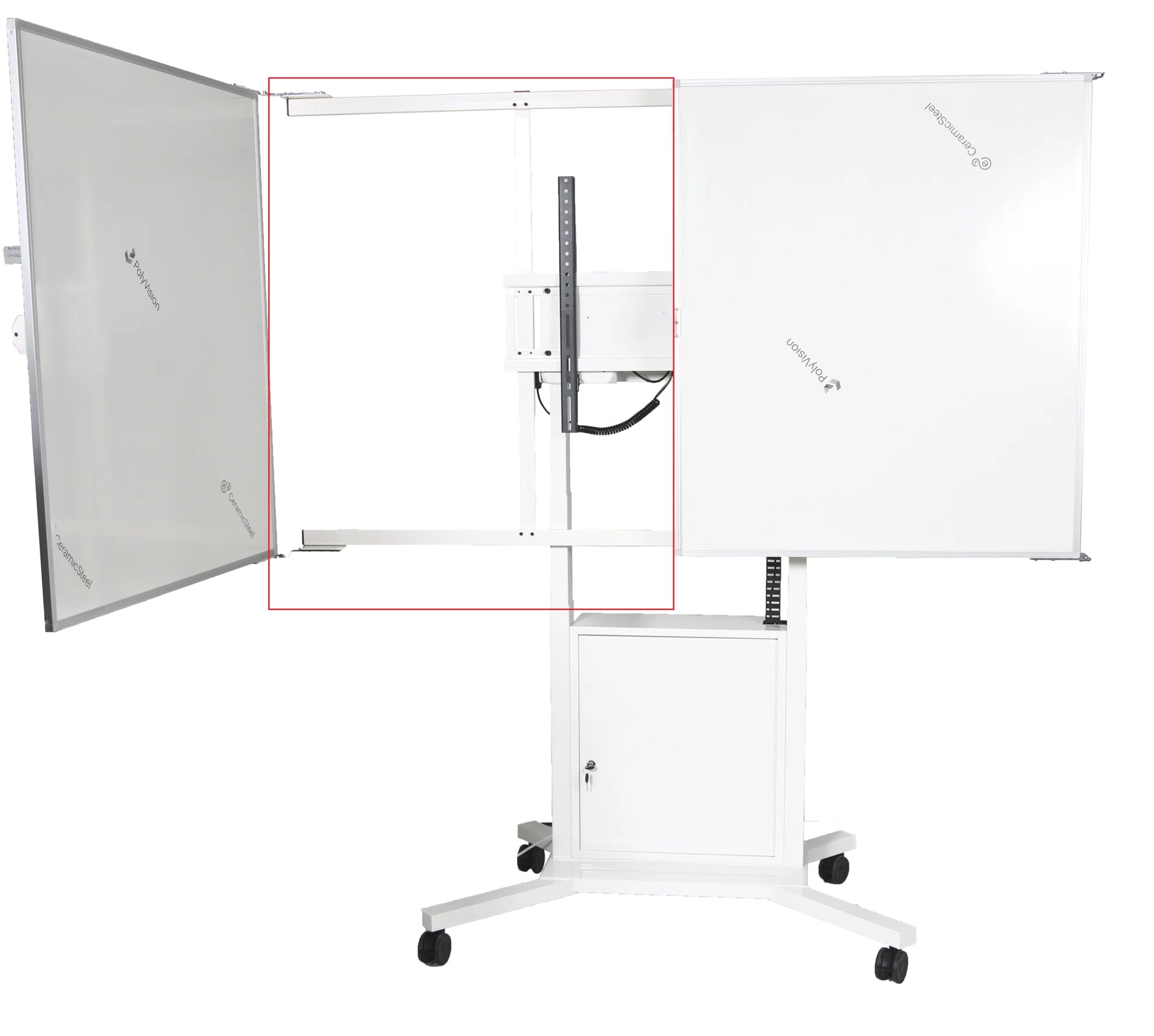 Rama skrzydła 86” dla serii DS1000 - kolor czarny