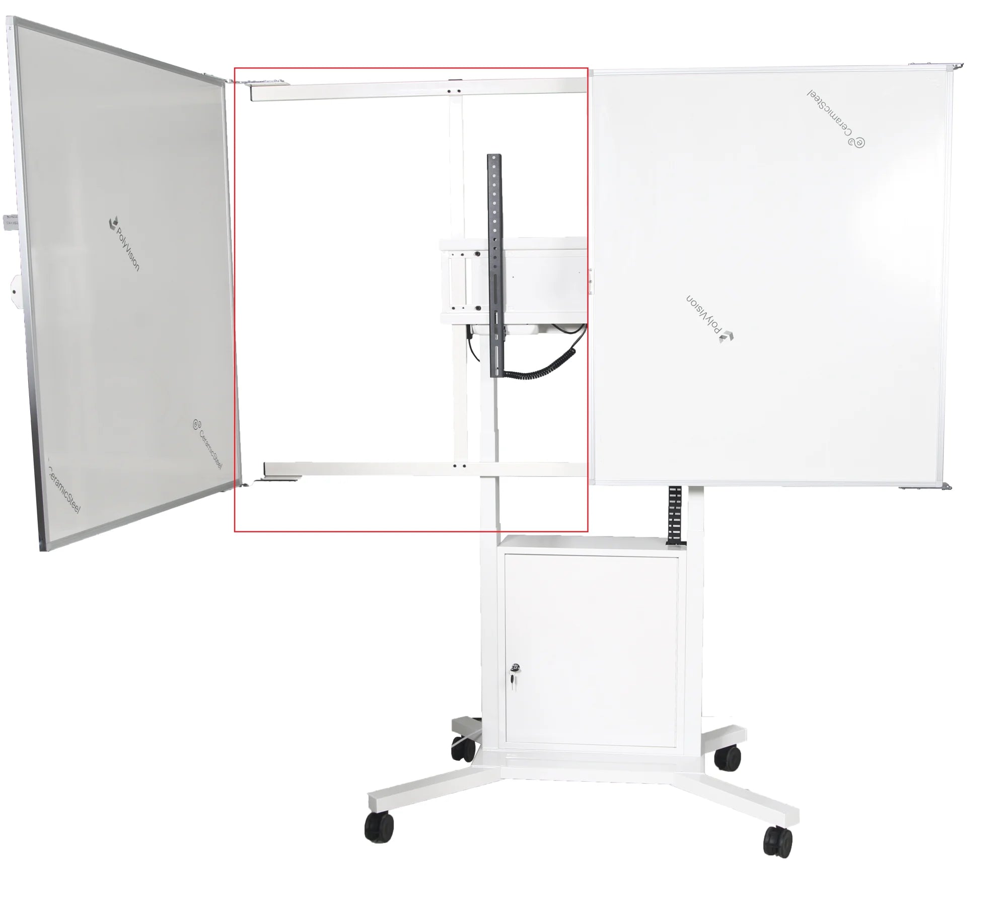 Rama skrzydła 86” dla serii DS1000 - kolor czarny