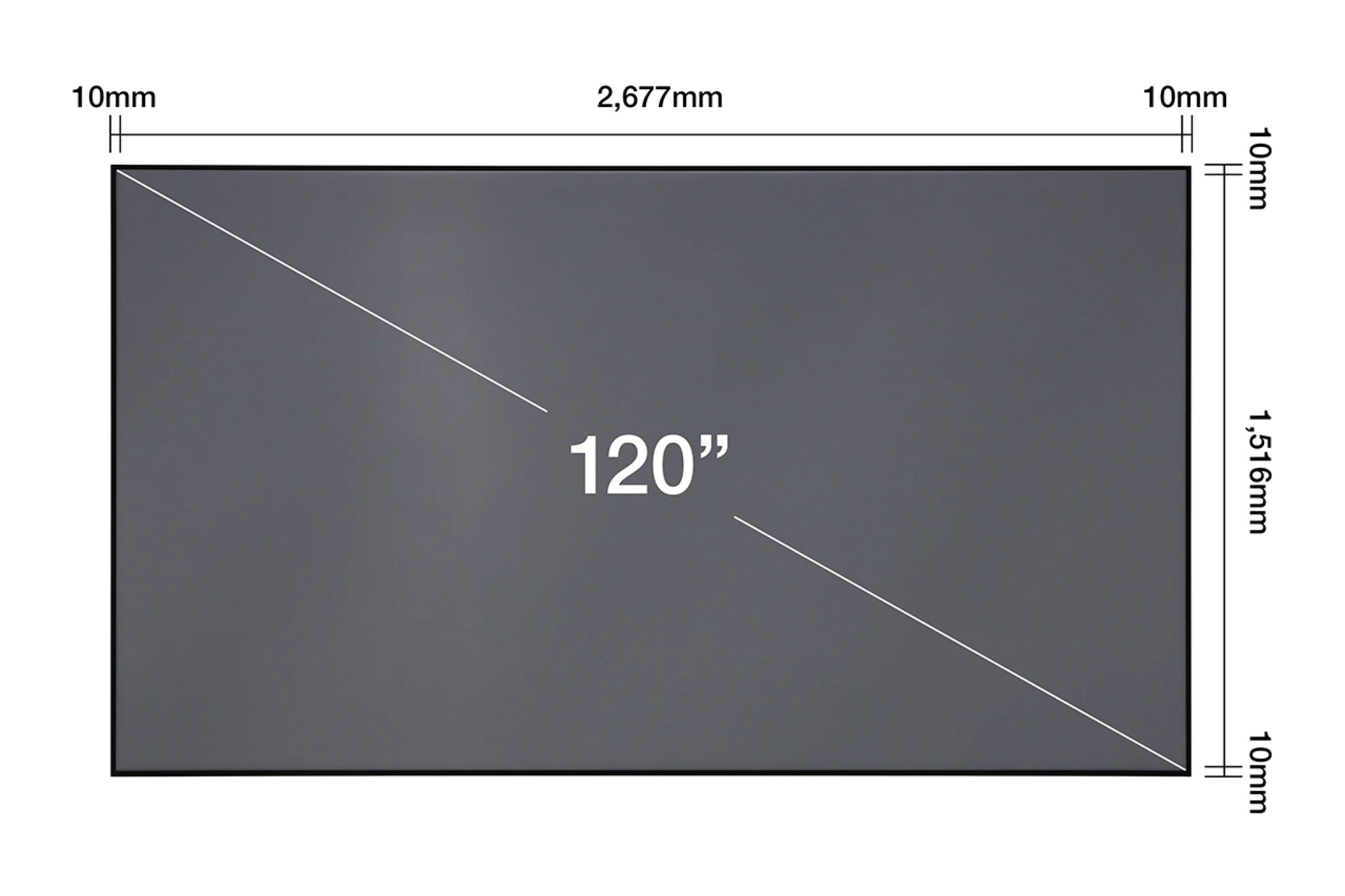 Ekran projekcyjny Epson ELPSC36 Laser TV 120 ALR Screen – zdjęcie 3