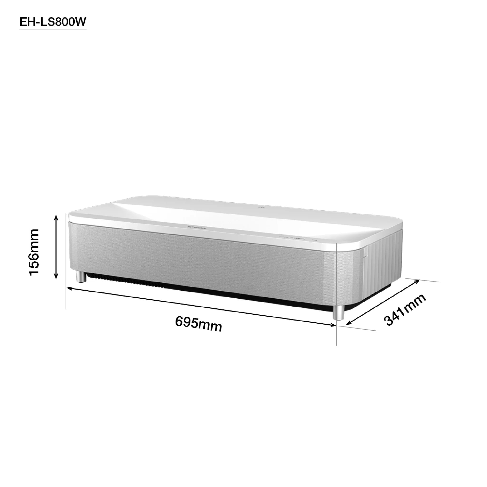 Projektor laserowy ultrakrótkoogniskowy Epson EH-LS800W – zdjęcie 3