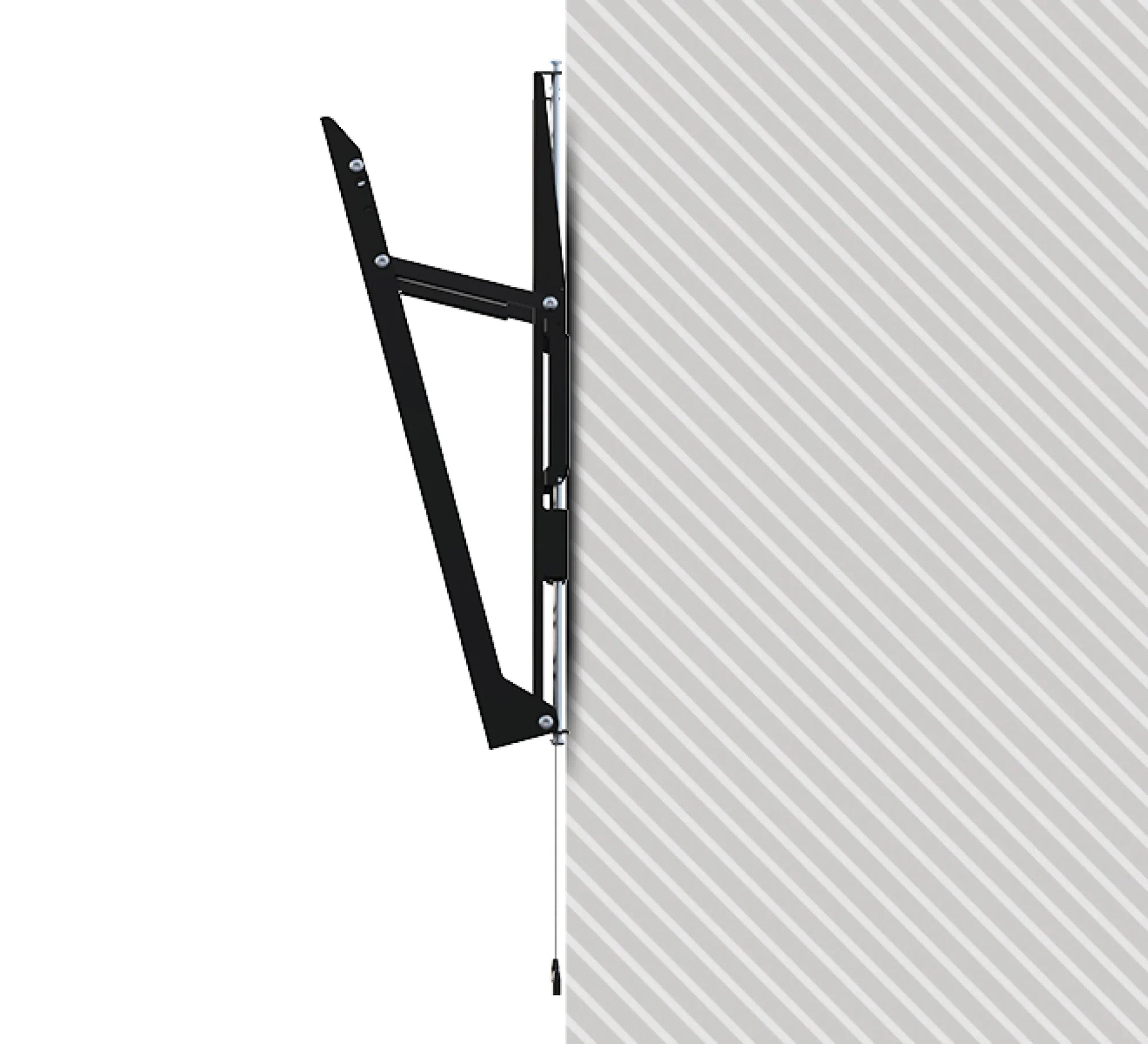 Uniwersalny uchwyt ścienny Heavy Duty B-Tech BT9910/B – zdjęcie 3