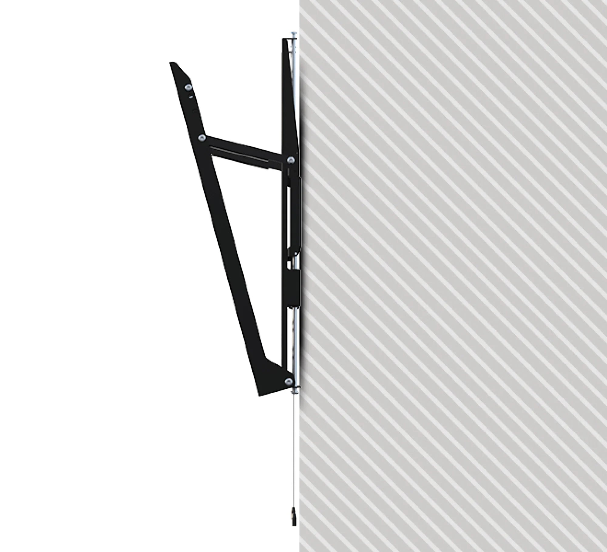 Uniwersalny uchwyt ścienny Heavy Duty B-Tech BT9910/B – zdjęcie 3