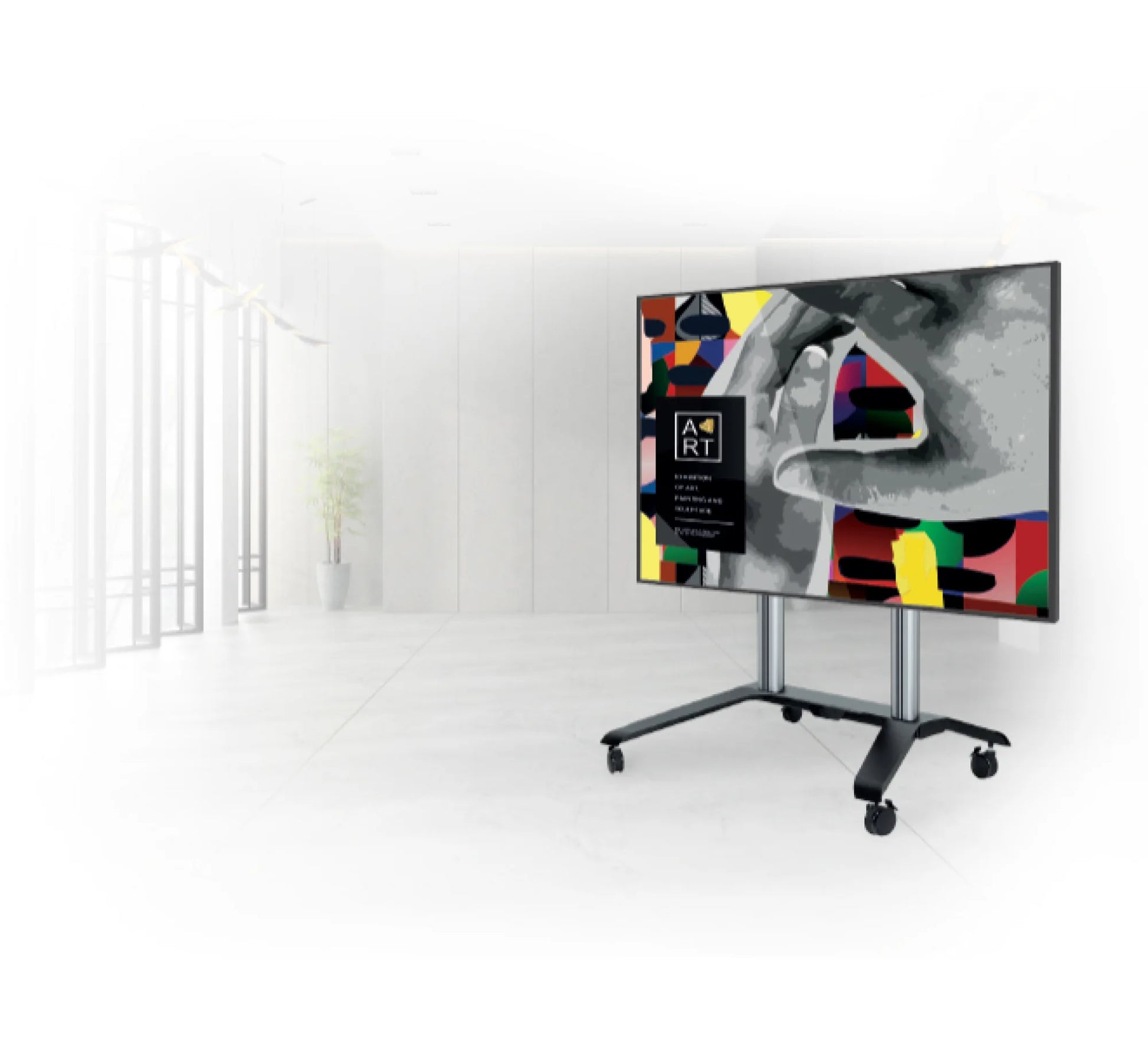 Wózek do monitora XXL B-Tech BT8590/B – zdjęcie 3