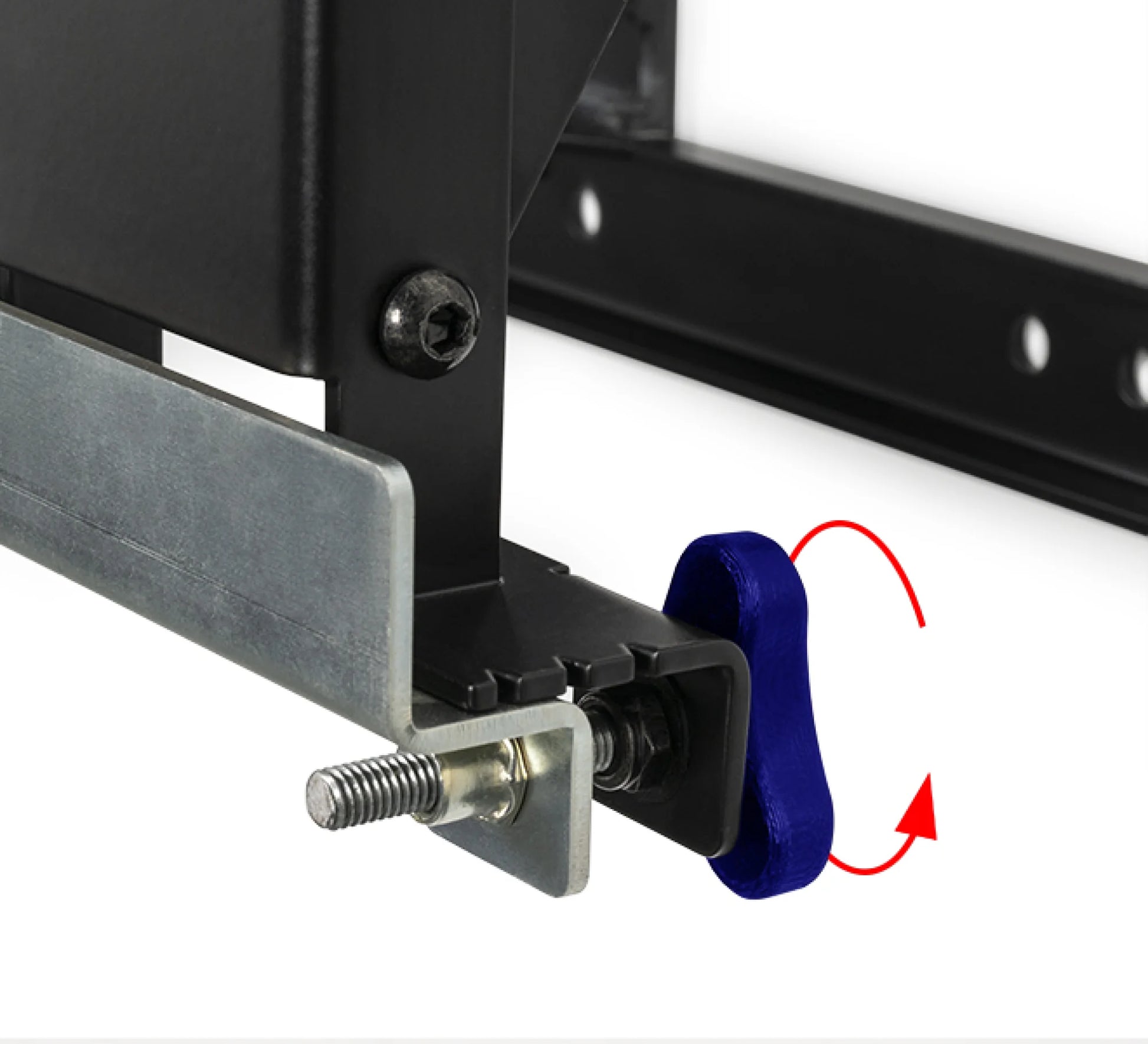Uchwyt Ultra Slim, Pop-Out  z funkcją miękkiego wysuwu serwisowego B-Tech BT8312/B V2 – zdjęcie 4
