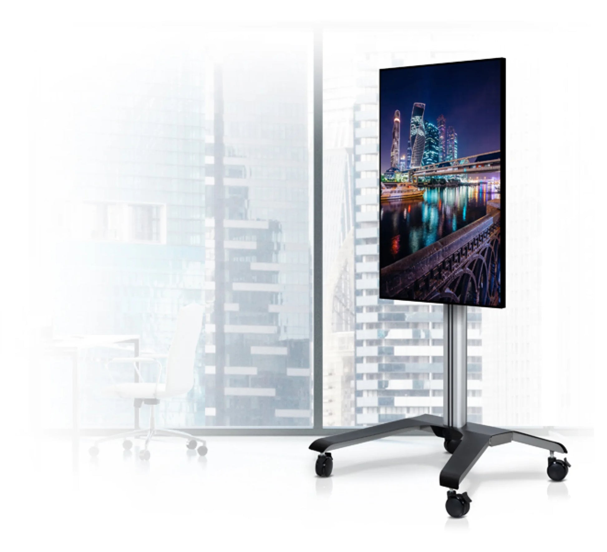 Uniwersalny wózek na płaskie ekrany B-Tech BT8562/BB V2 – zdjęcie 5