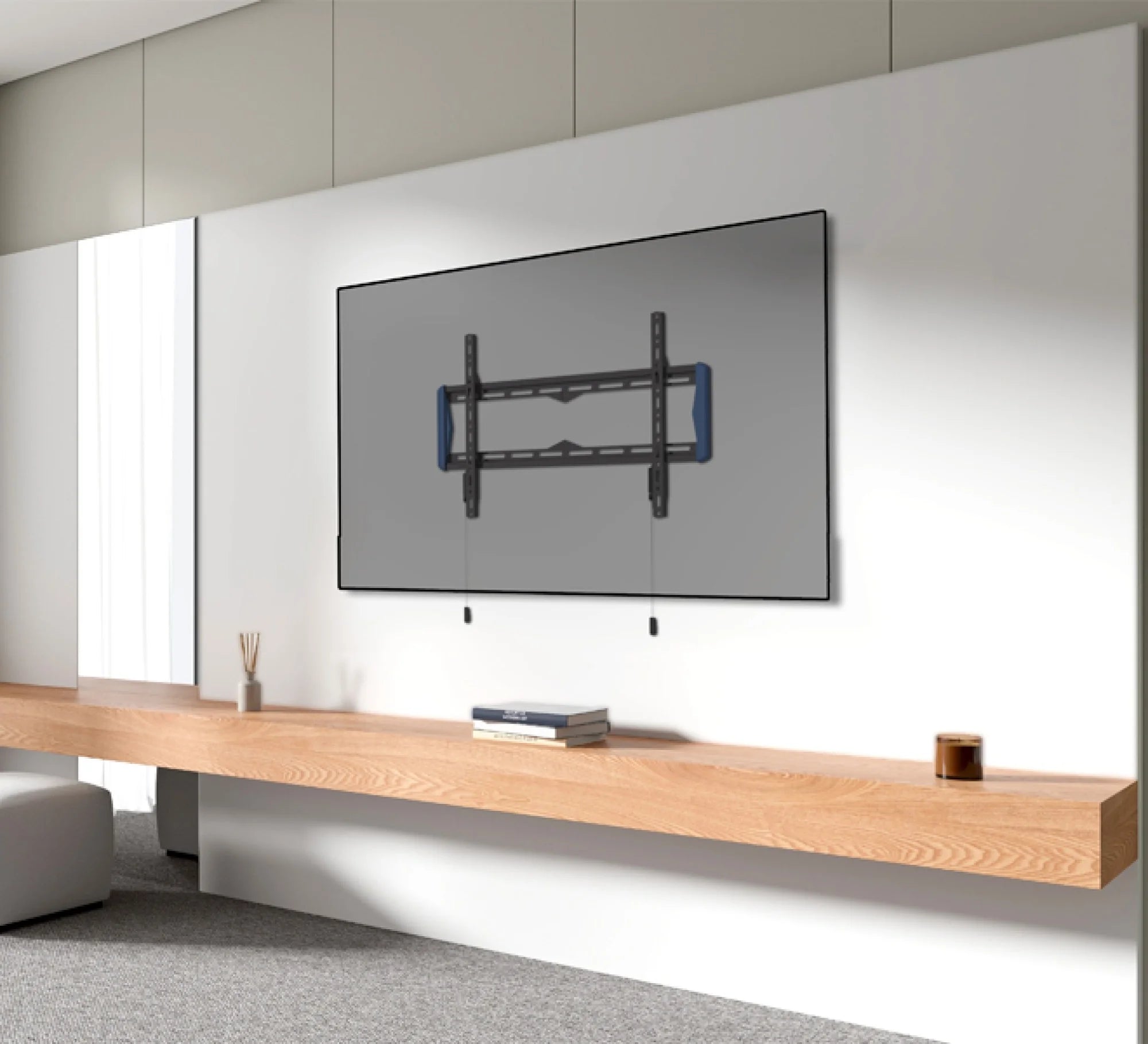 Uchwyt ścienny do płaskiego ekranu B-Tech ELEMENTS BT5442/B (VESA 600) – zdjęcie 6