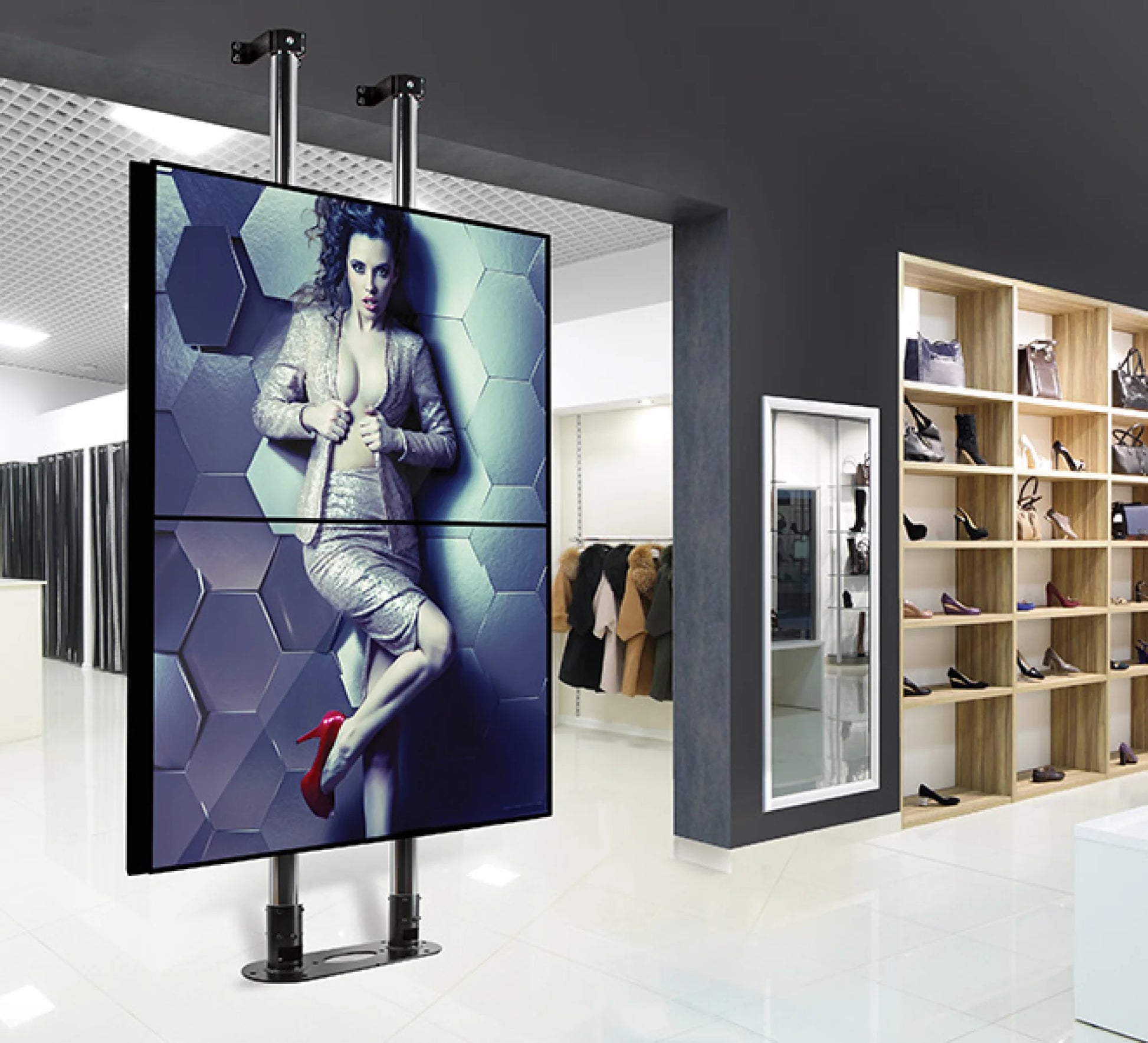 Uchwyt ścienny do wysięgników B-Tech SYSTEM 2 BT7831/B – zdjęcie 6
