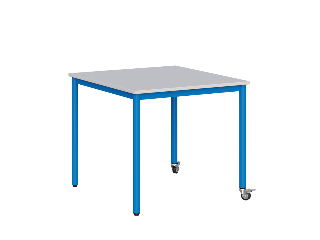 Stolik mobilny MAGDA blat 800x800 mm — meble Metalbit