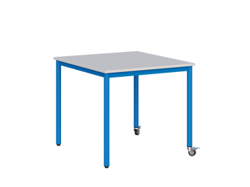 Stolik mobilny MAGDA blat 800x800 mm — meble Metalbit