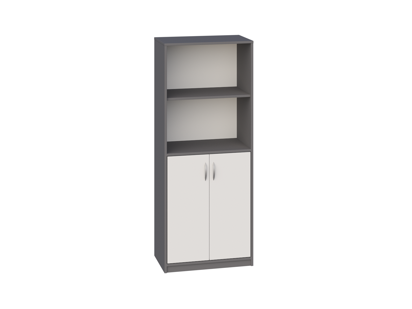 Ultra 210_Regał z szafką szkolno-przedszkolny — meble Metalbit