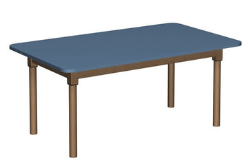 Stół przedszkolny/do żłobka prostokątny 1200x700 — meble Metalbit
