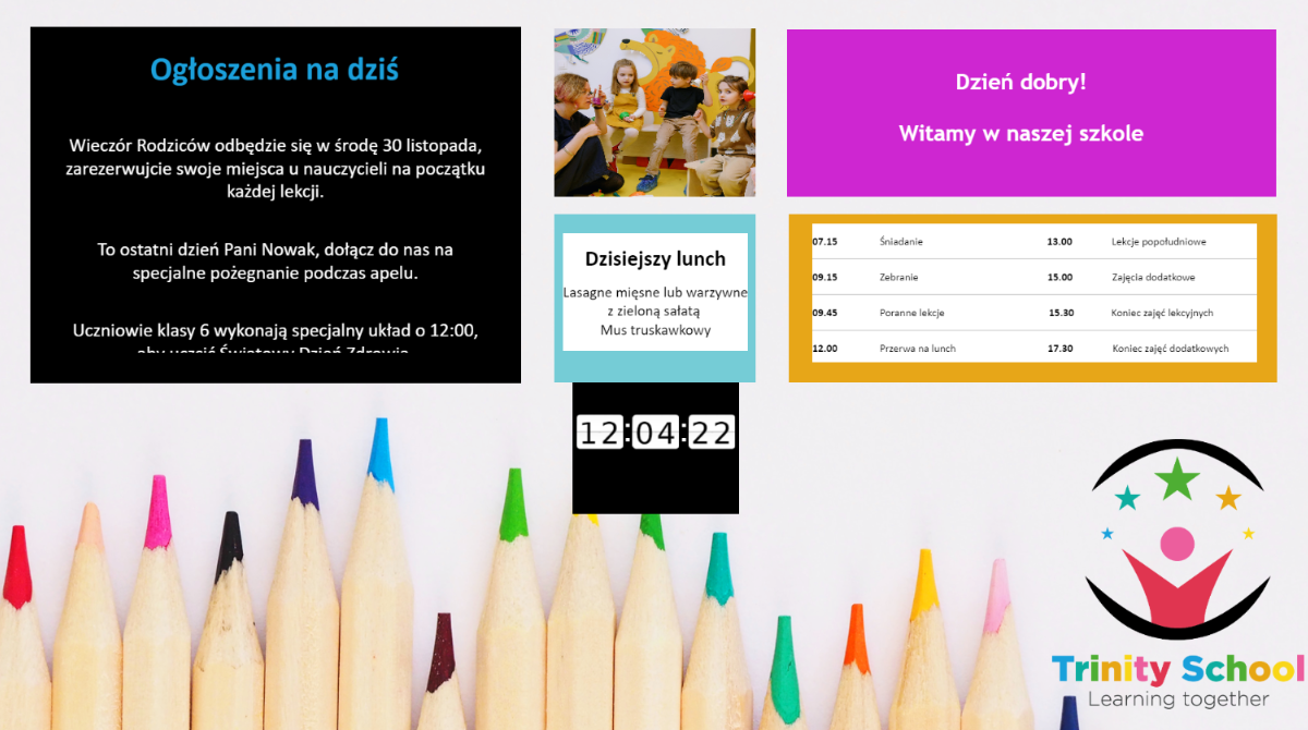 Zdjęcie produktu Cyfrowa Gazetka Szkolna Clevertouch CL Pro Series 65"