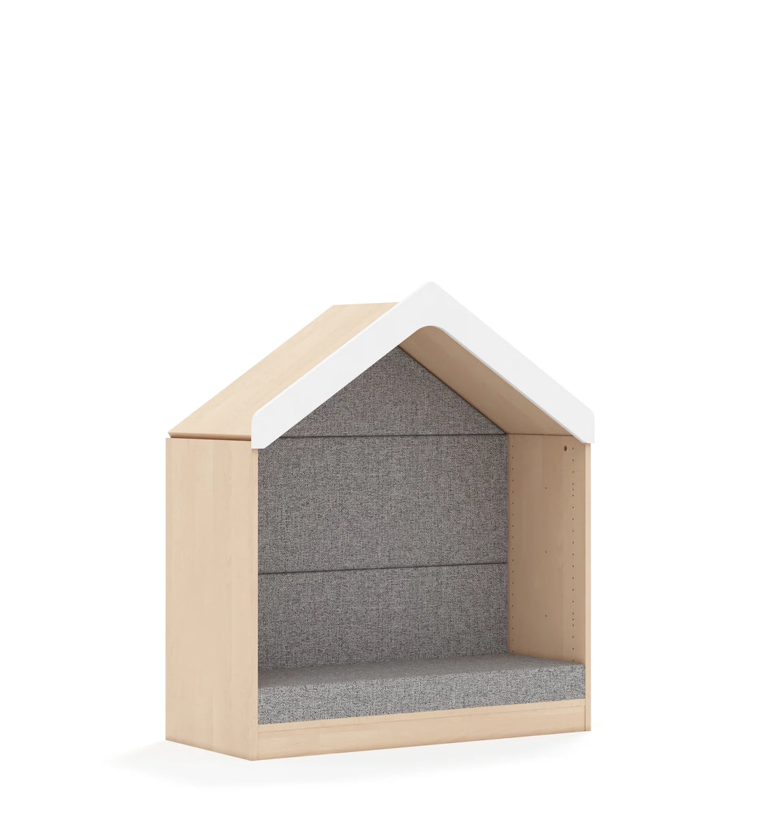 Domek tapicerowany BLOX 110 2P z daszkiem 1049x466x1223 – dąb