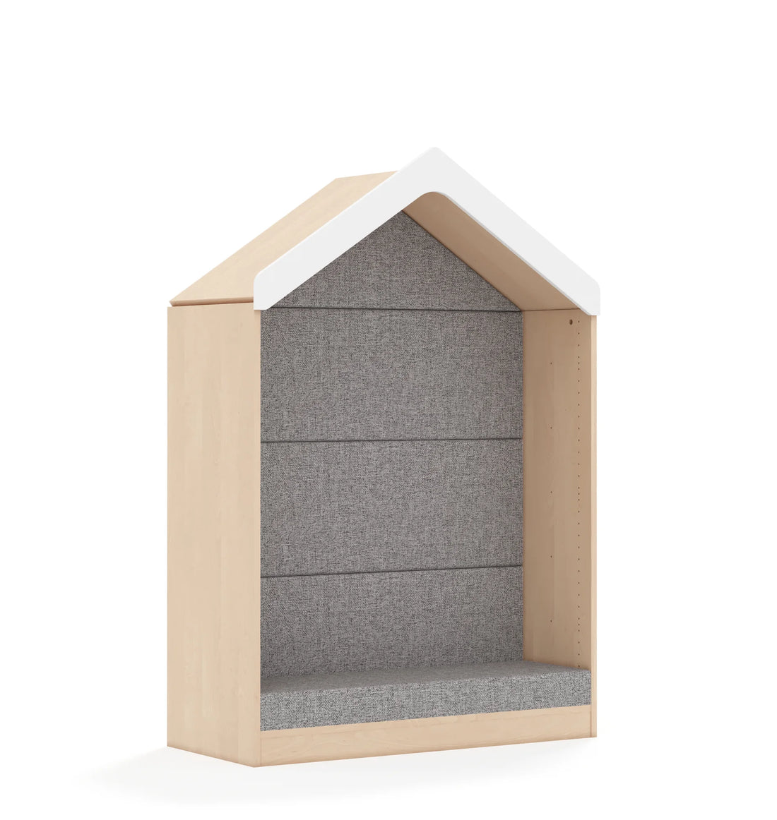 Domek tapicerowany BLOX 110 3P z daszkiem 1049x466x1575 – dąb