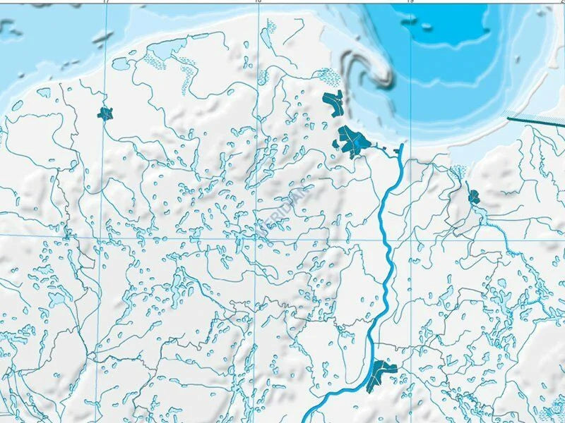 DUO: Polska fizyczna z elementami ekologii / mapa hipsometryczna - mapa ścienna - zdjęcie 6