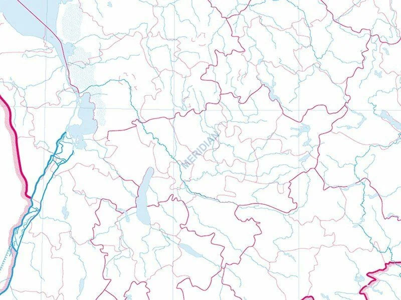 DUO: Zachodniopomorskie - ścienna mapa ekologiczna/ konturowa - zdjęcie 5
