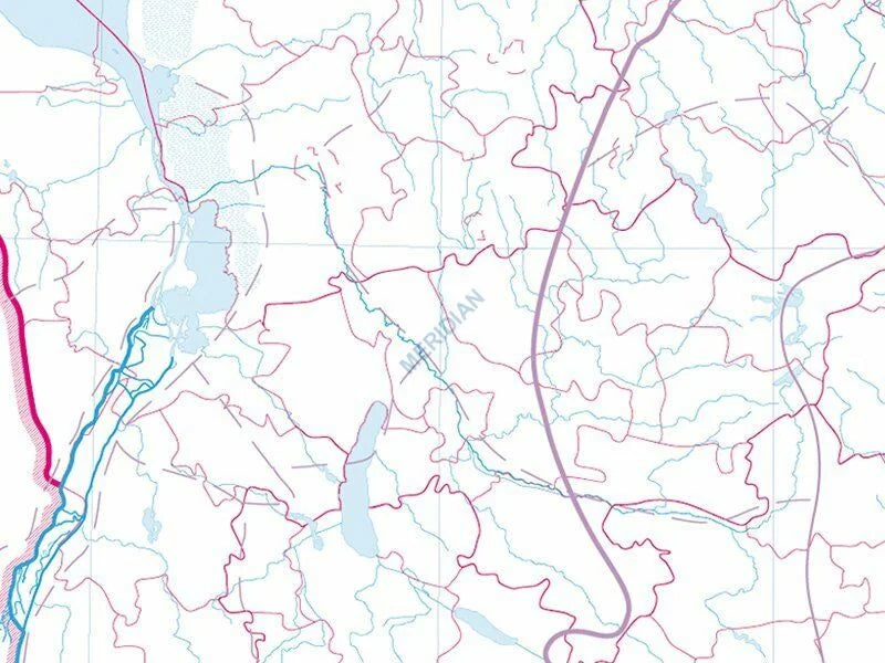 DUO: Zachodniopomorskie - ścienna mapa fizyczna / konturowa - zdjęcie 5