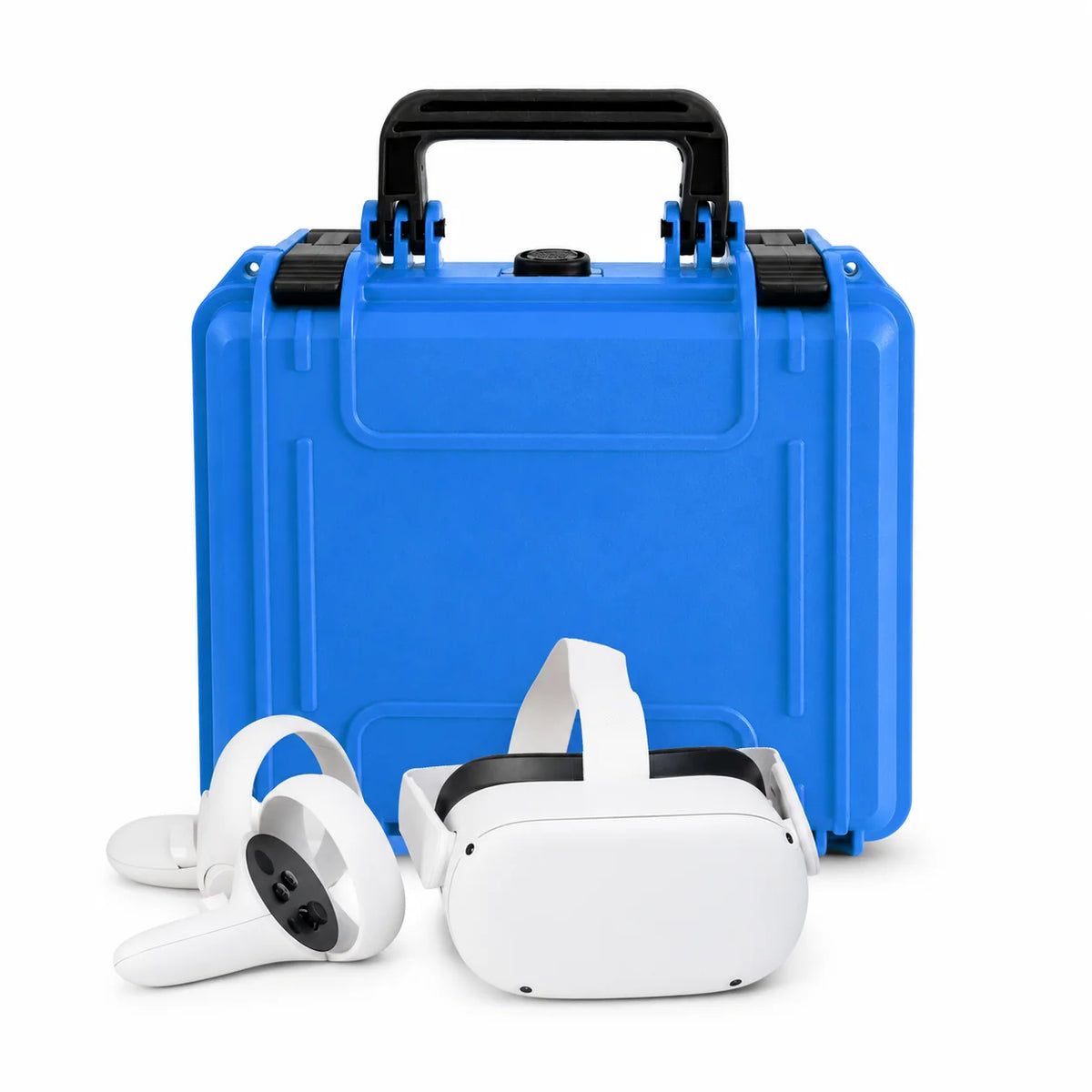 eduLabVR skrzynia z goglami: walizka, gogle VR i kontrolery