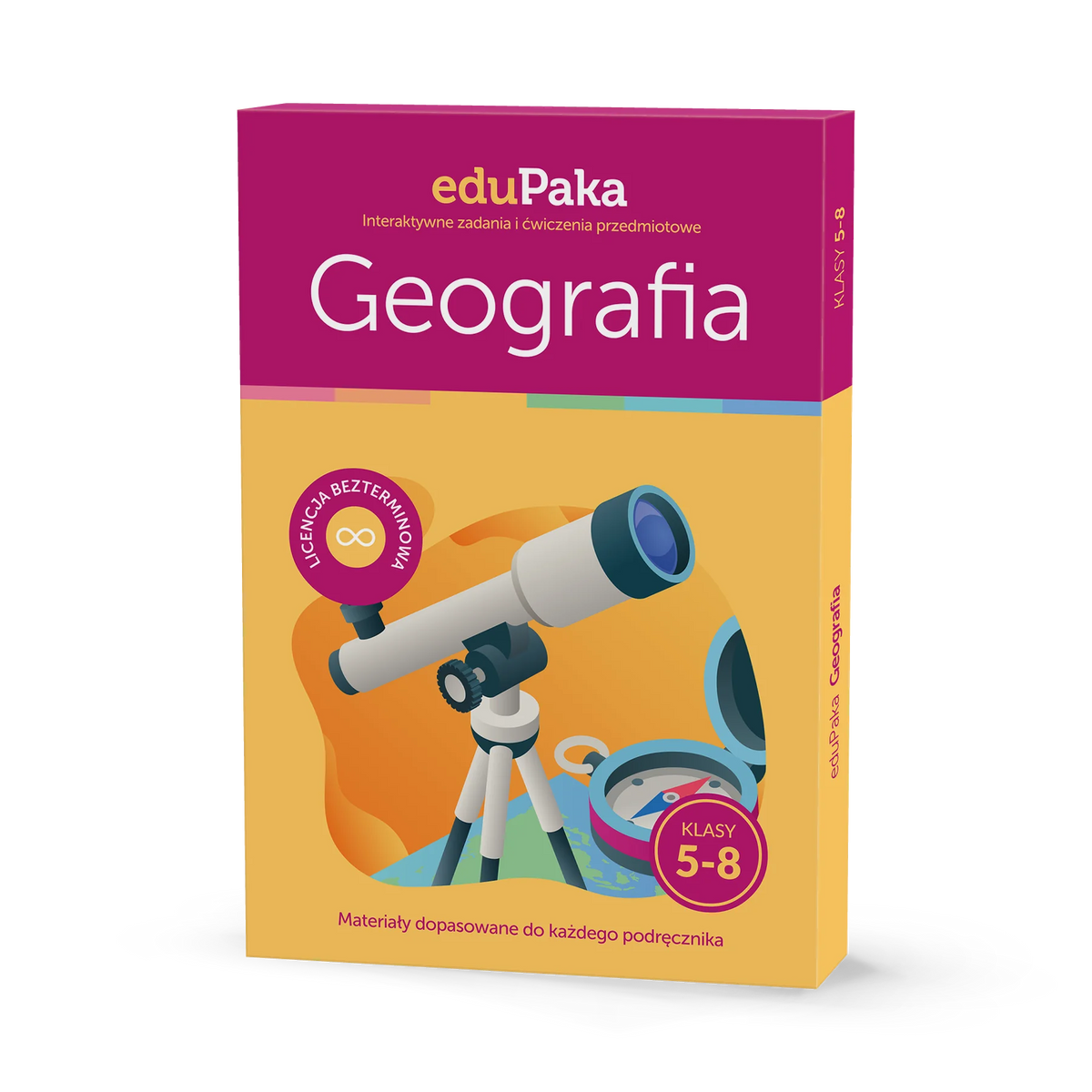 eduPaka Geografia kl. 5-8, opakowanie