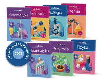 eduPaka Zestaw matematyczno-przyrodniczy kl. 4-8, 7 programów