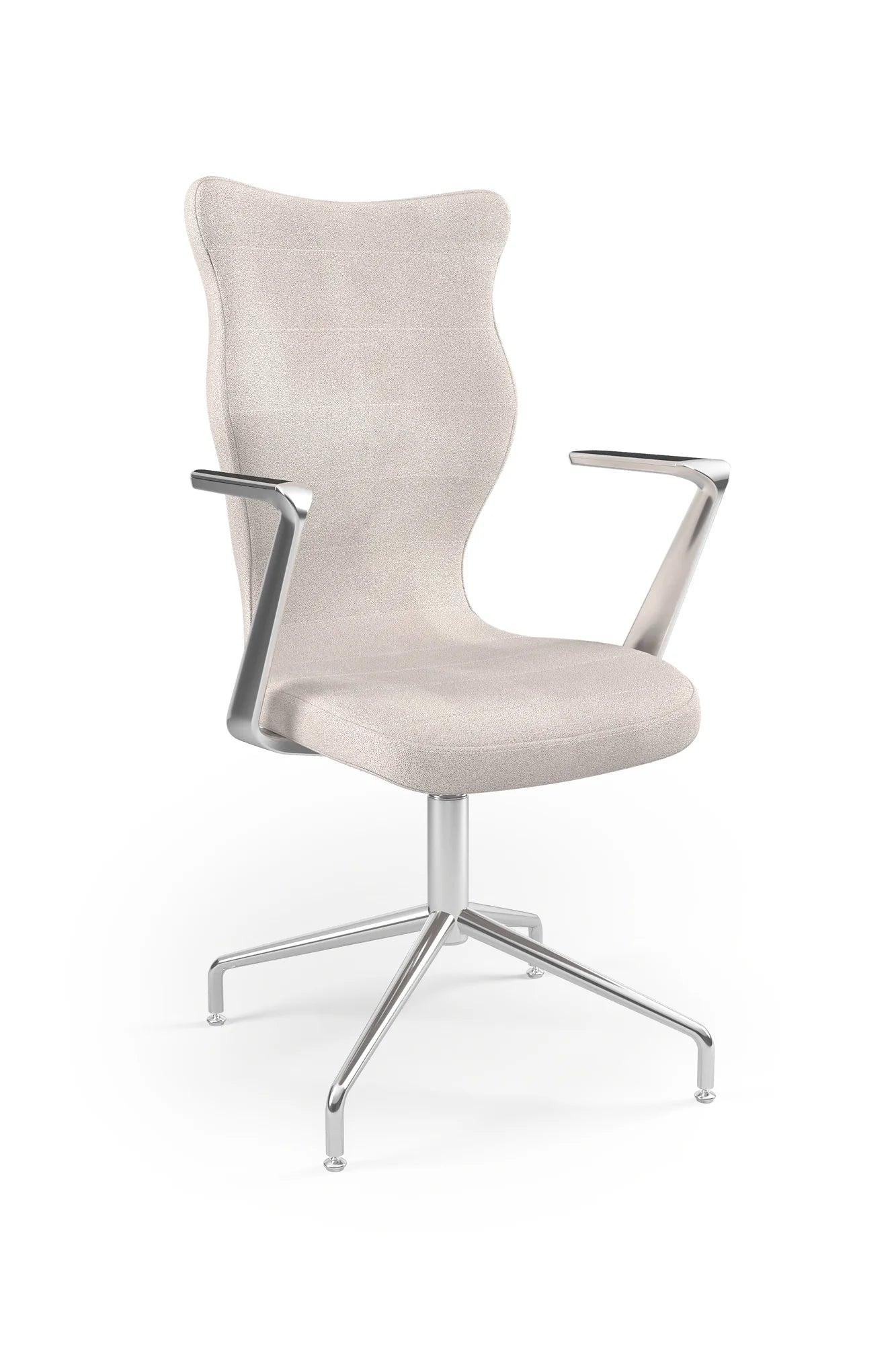 Krzesło konferencyjne Burano Plus – Aluminium polerowane / Letto 03