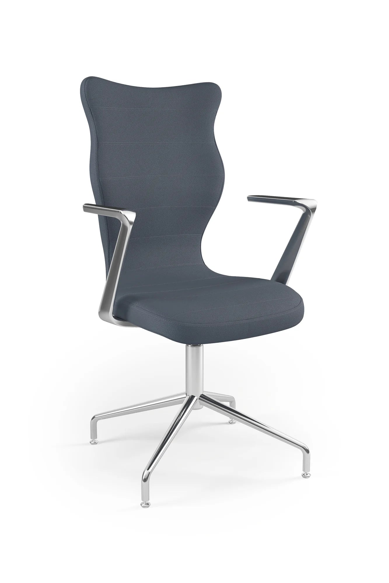 Krzesło konferencyjne Burano Plus – Aluminium polerowane / Letto 24