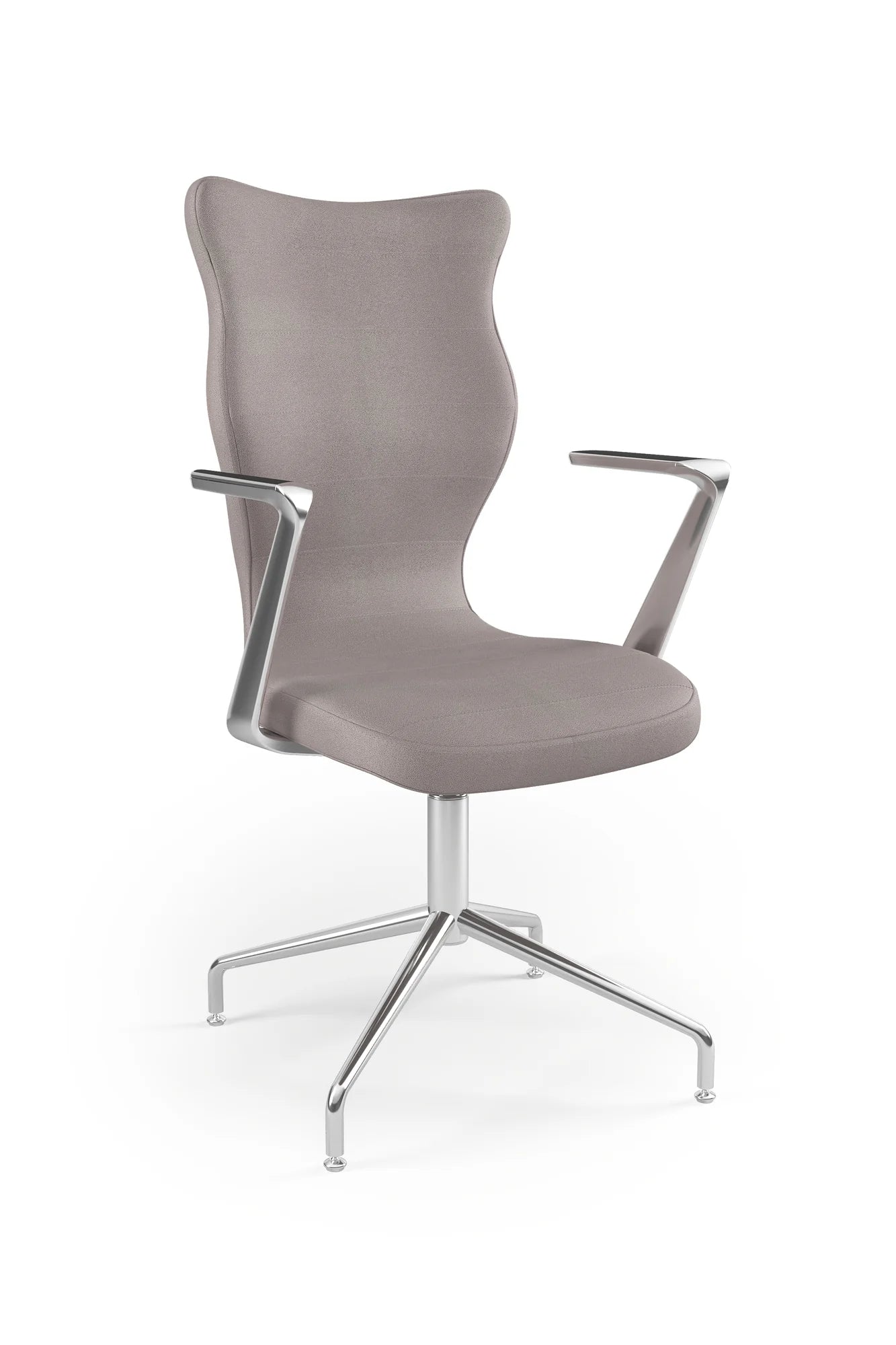 Krzesło konferencyjne Burano Plus – Aluminium polerowane / Letto 33