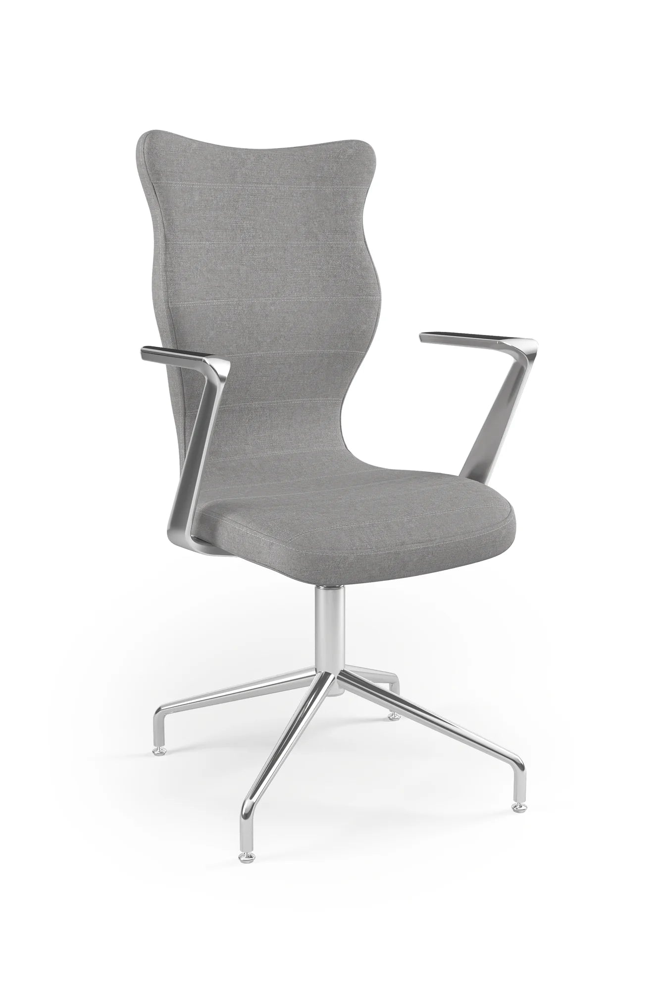 Krzesło konferencyjne Burano Plus – Aluminium polerowane / Palladium 03