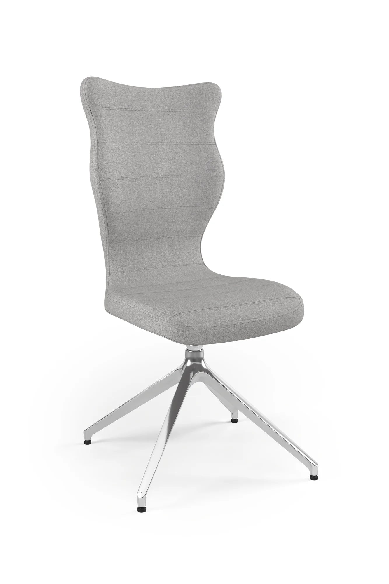 Krzesło konferencyjne Kuma – Aluminium polerowane / Deco 18