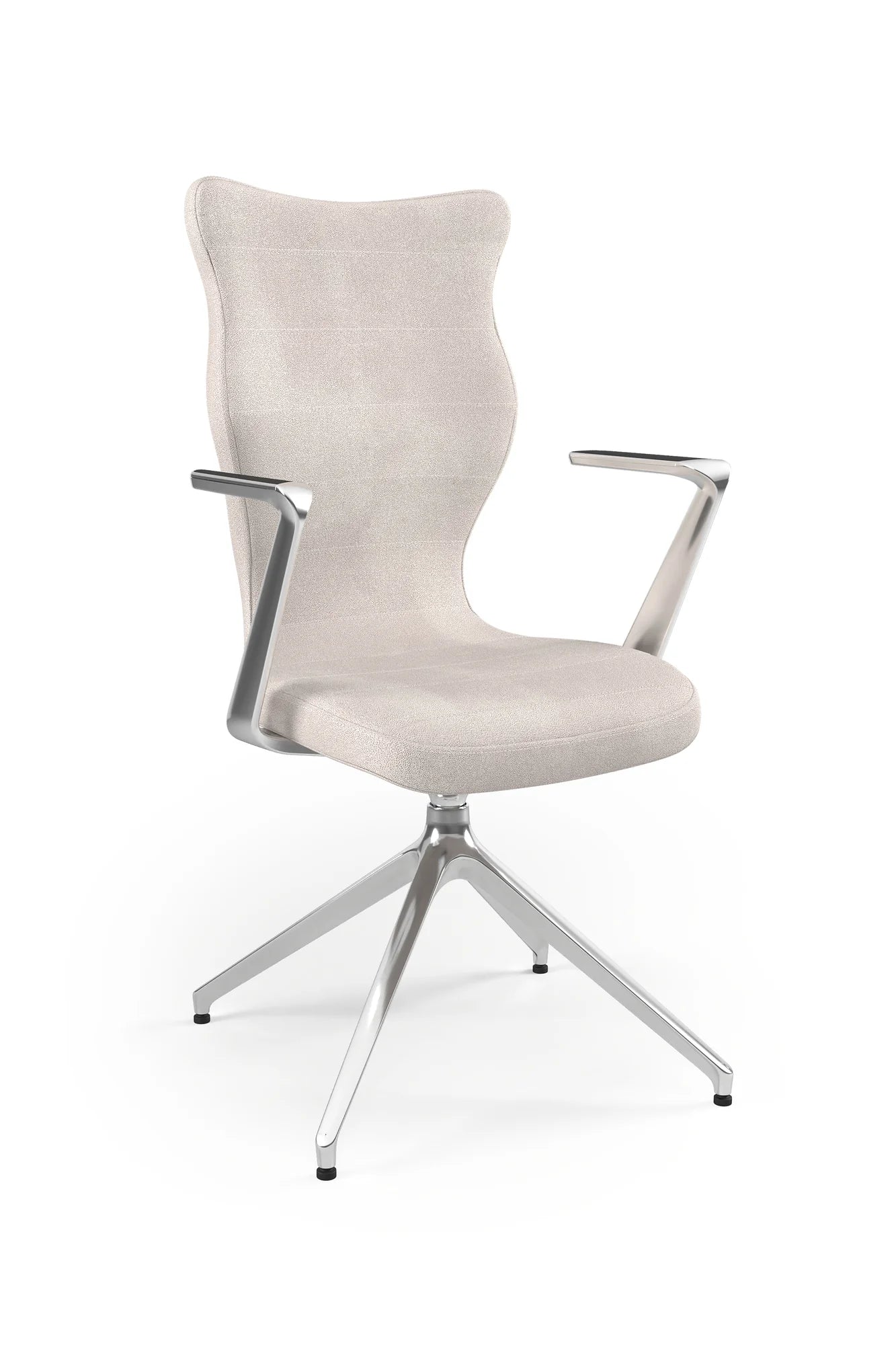 Krzesło konferencyjne Kuma Plus – Aluminium polerowane / Letto 03