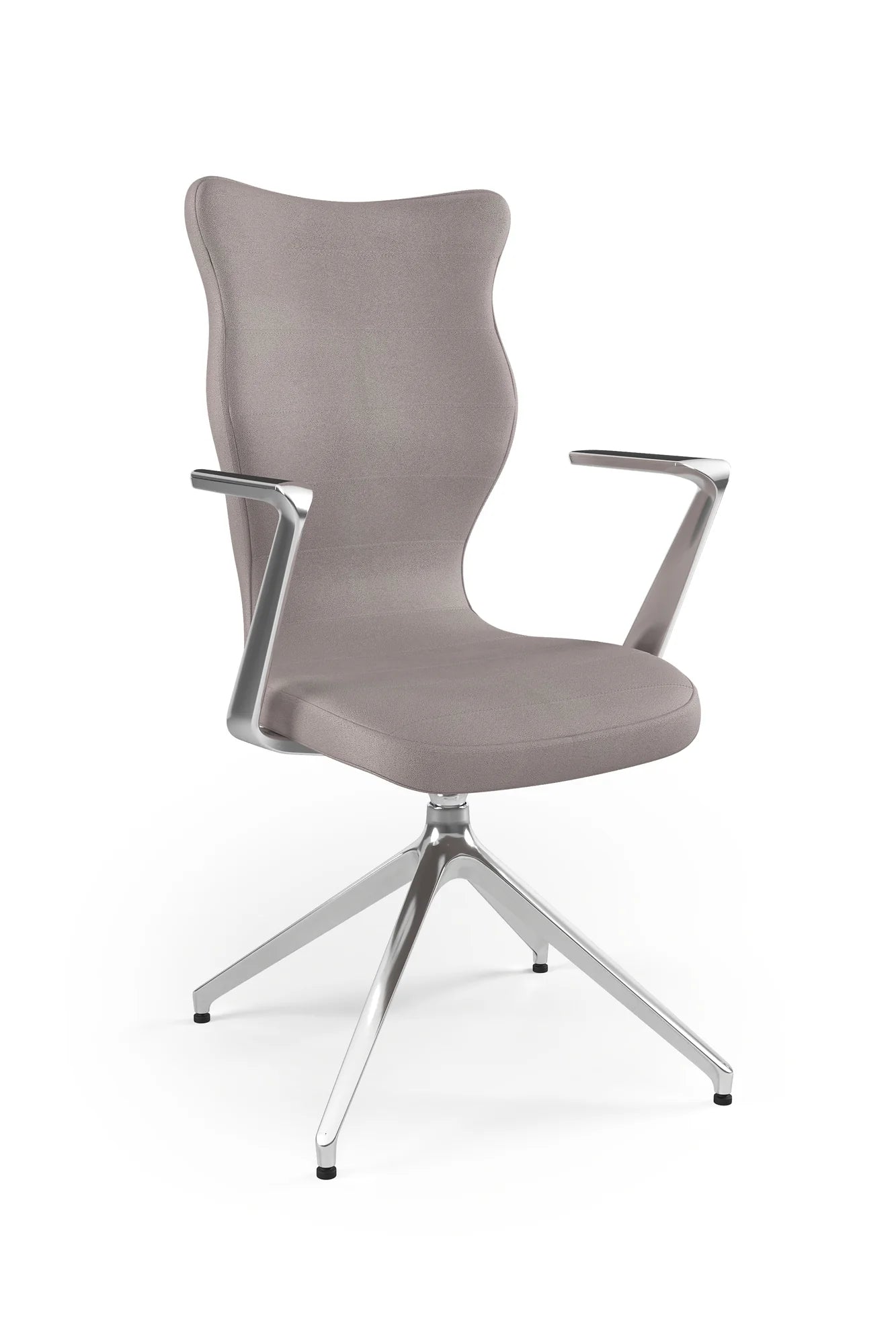 Krzesło konferencyjne Kuma Plus – Aluminium polerowane / Letto 33