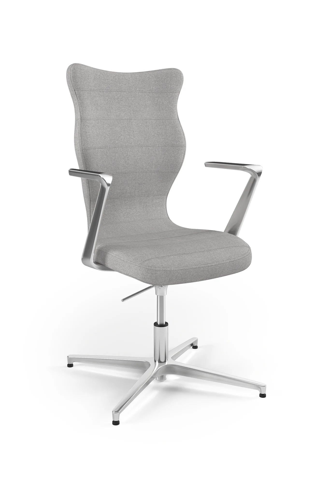 Krzesło konferencyjne Kylie Plus – Aluminium polerowane / Deco 18