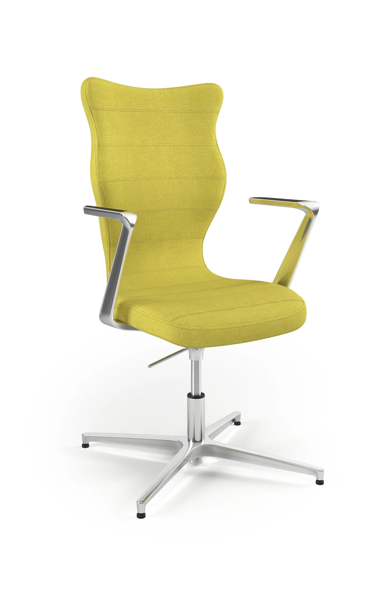 Krzesło konferencyjne Kylie Plus – Aluminium polerowane / Deco 19