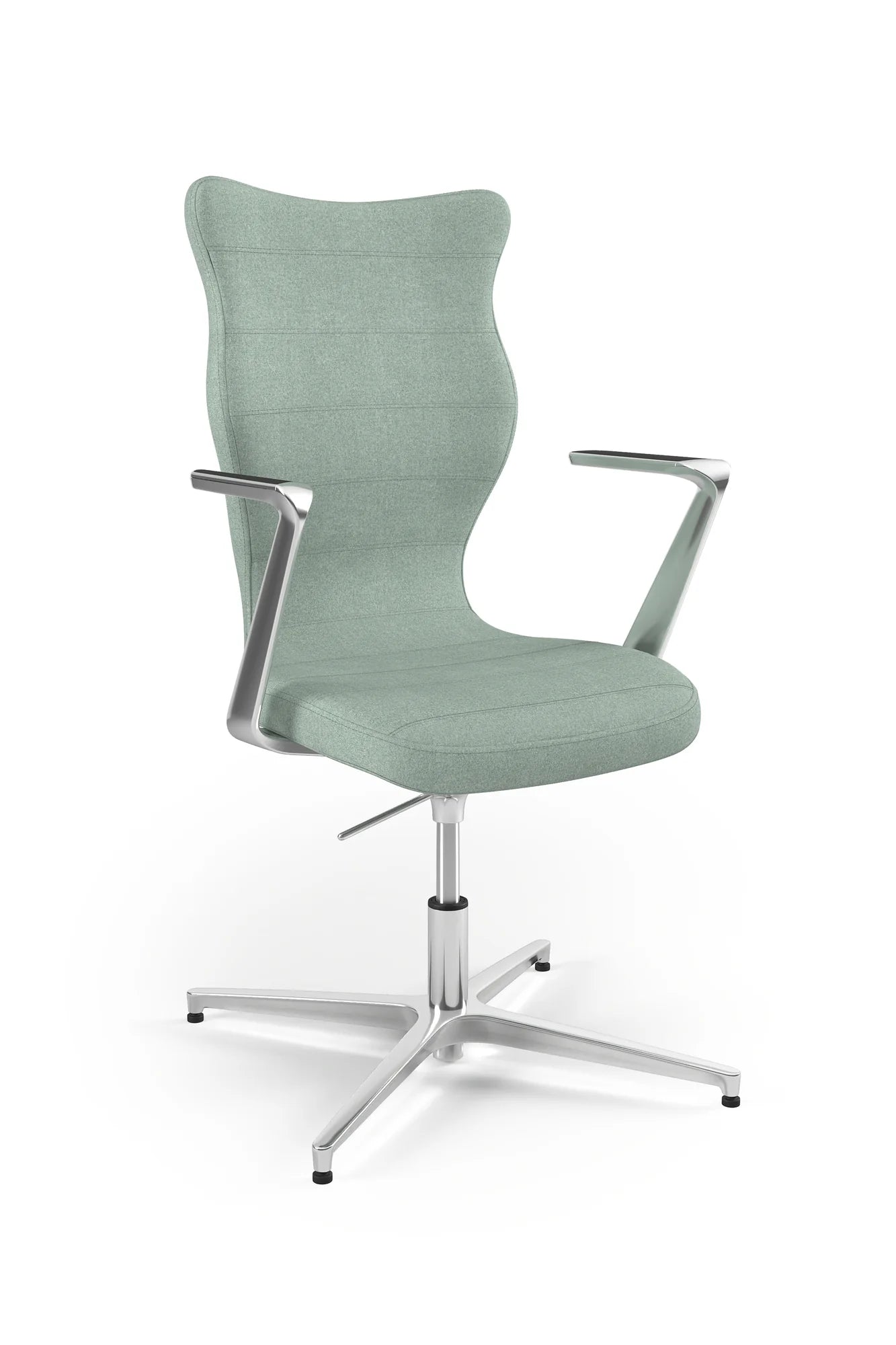 Krzesło konferencyjne Kylie Plus – Aluminium polerowane / Deco 20