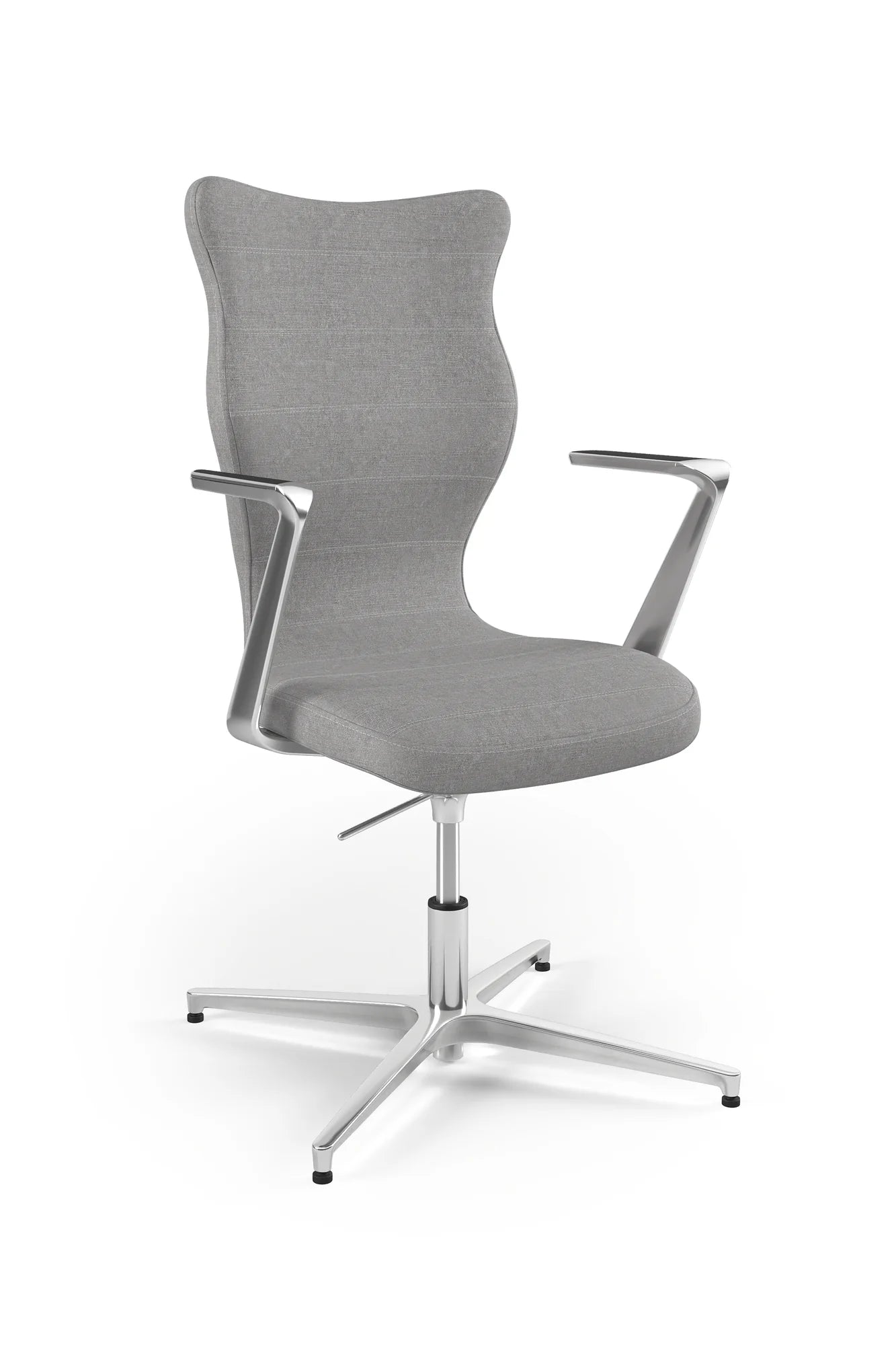 Krzesło konferencyjne Kylie Plus – Aluminium polerowane / Palladium 03
