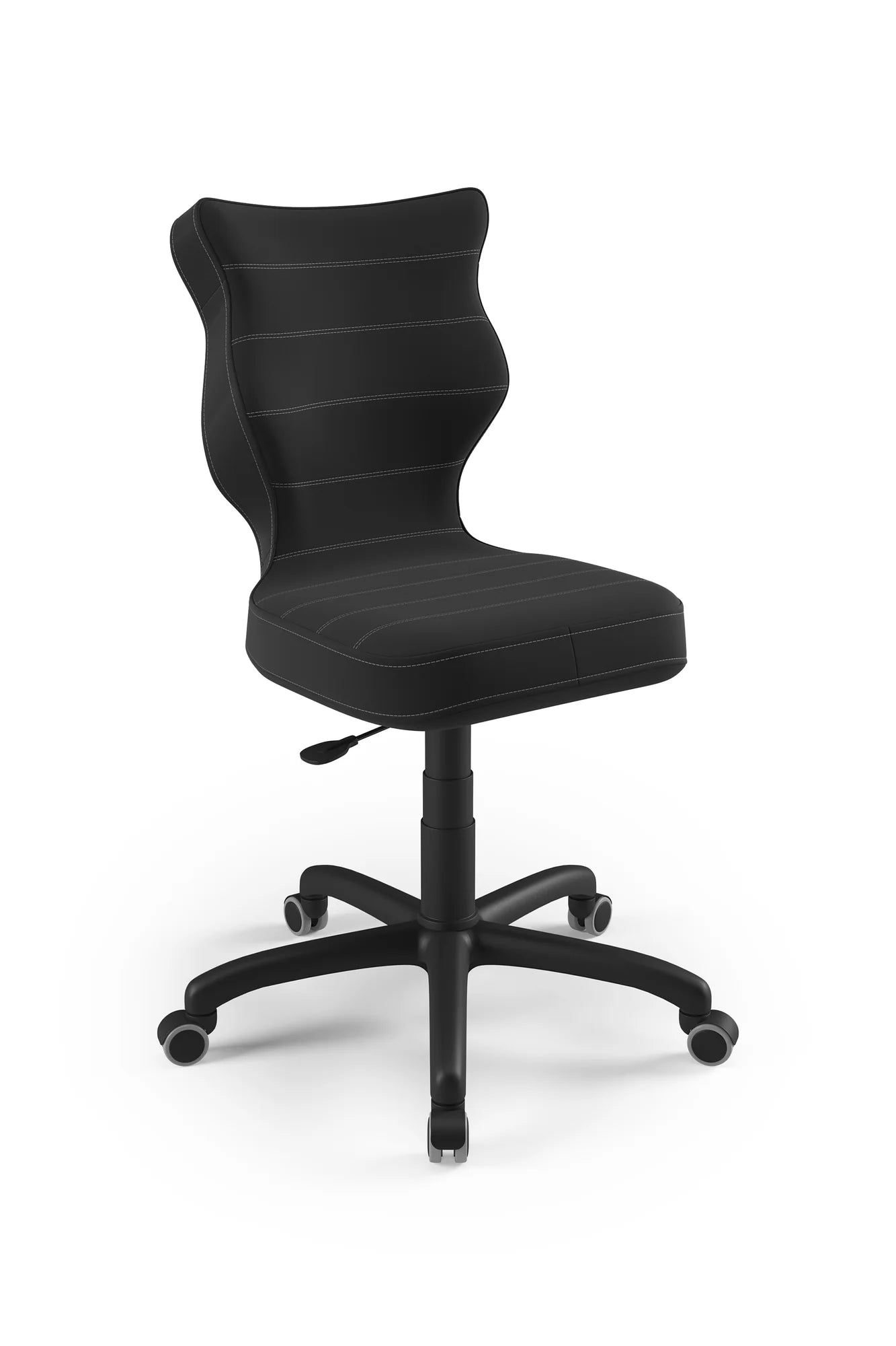 Krzesło młodzieżowe Petit – Czarny / Velvet 17
