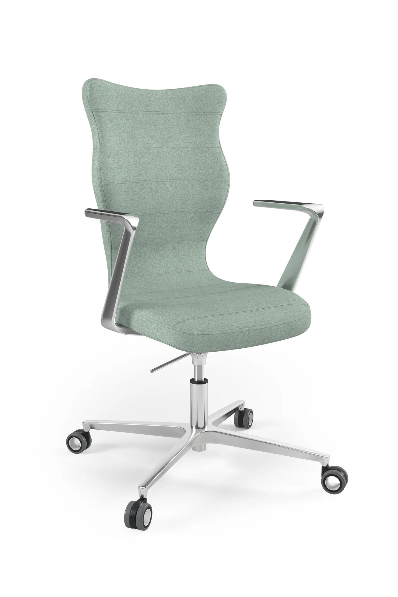 Krzesło obrotowe Kylie – Aluminium polerowane / Deco 20