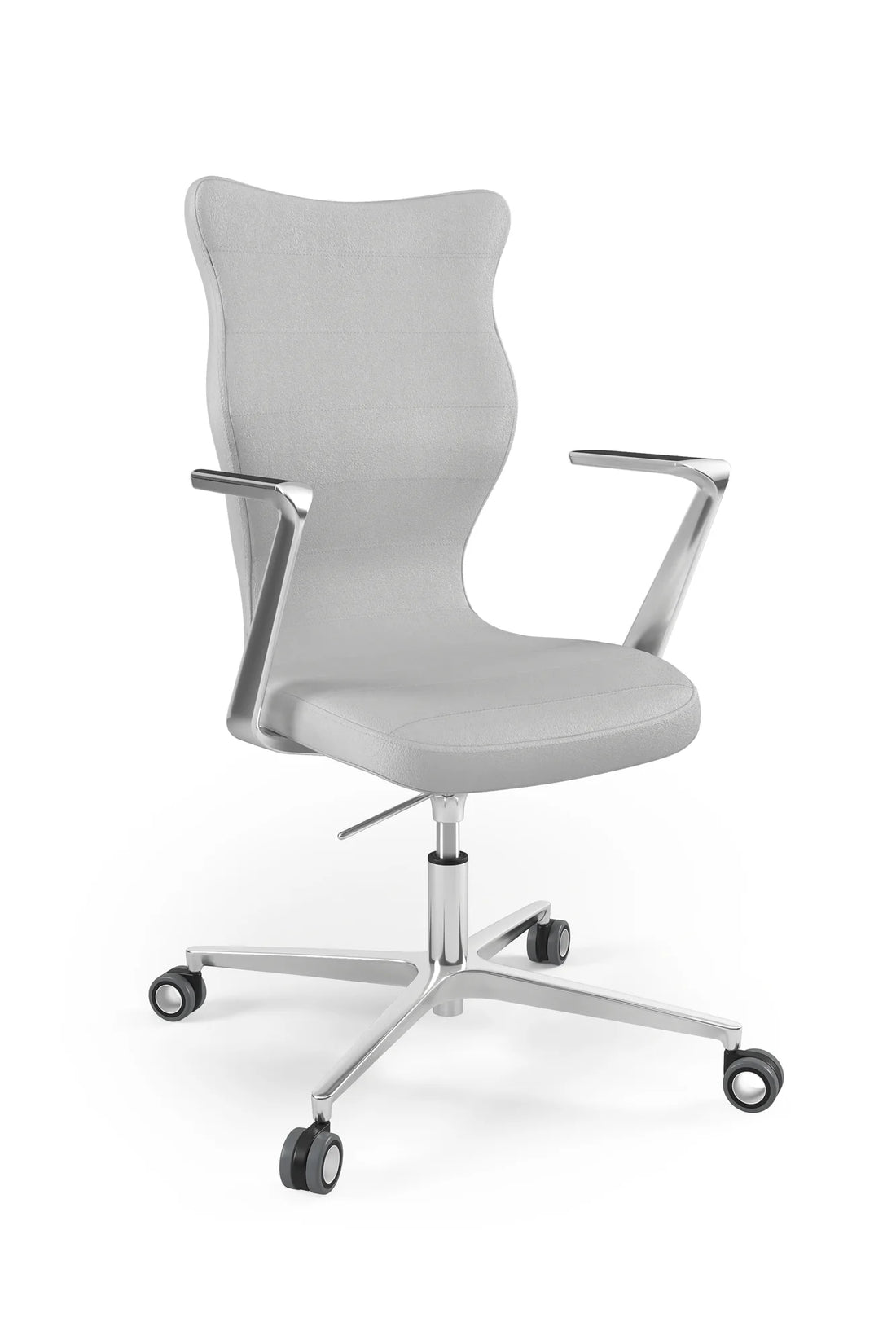 Krzesło obrotowe Kylie – Aluminium polerowane / Vega 02