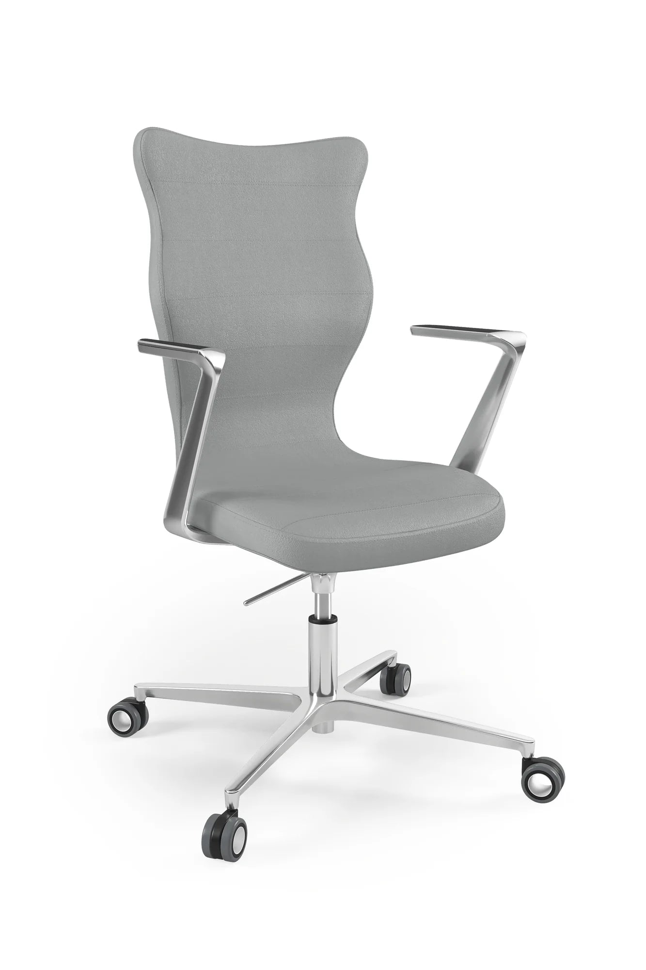 Krzesło obrotowe Kylie – Aluminium polerowane / Vega 33