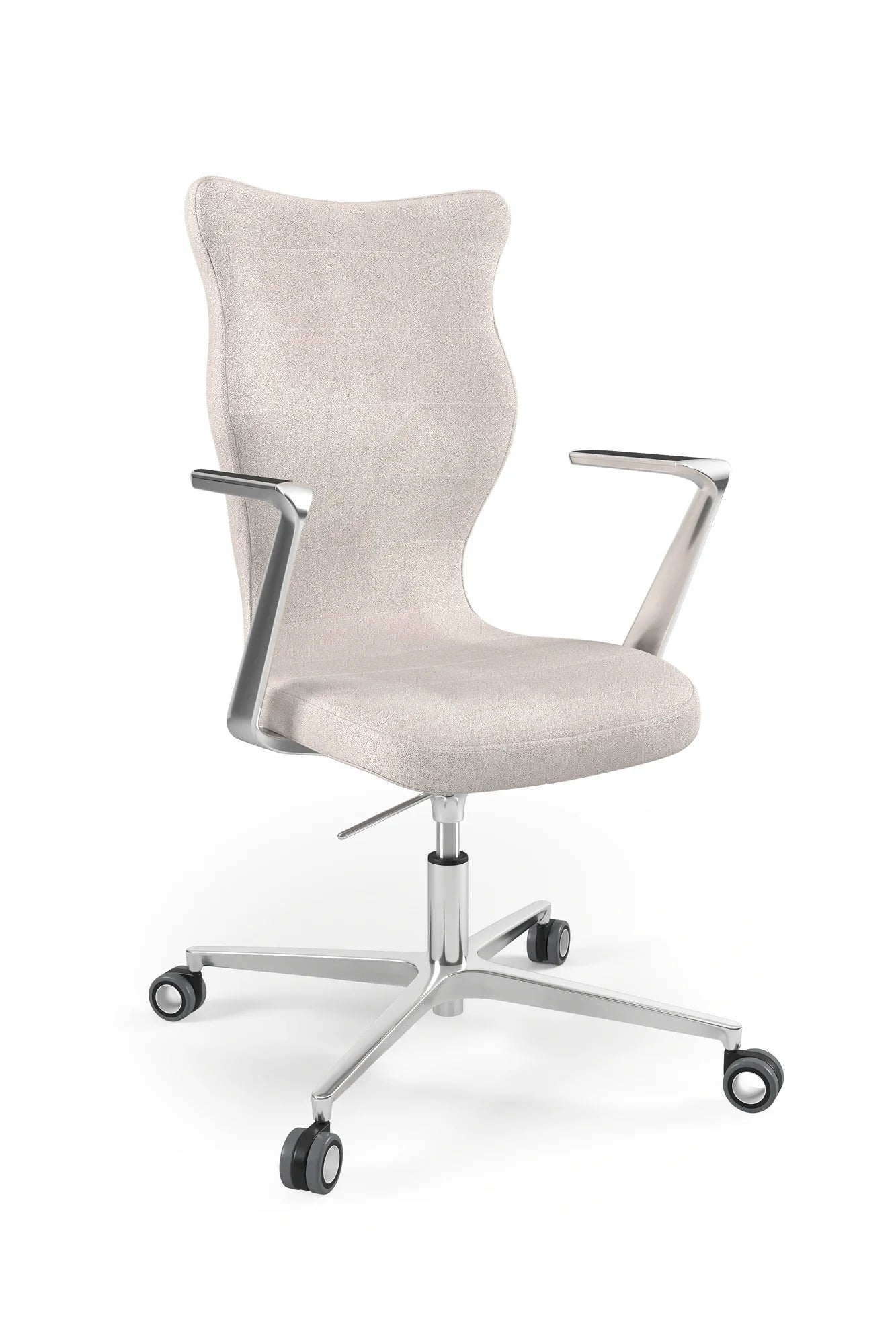 Krzesło obrotowe Kylie Plus – Aluminium polerowane / Letto 03